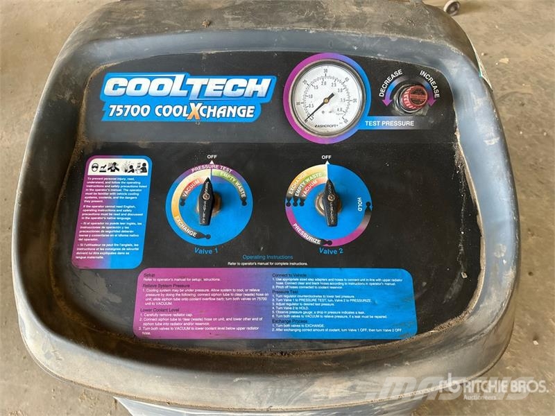 Robinair Cool Tech 75700 Coolant Exchanger Other components