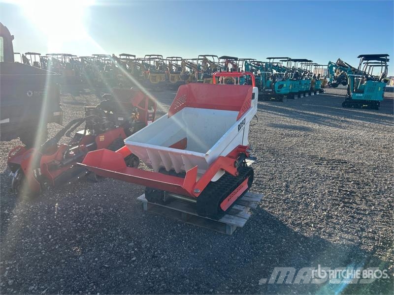  Roda RD50 Stand-On Self-Loading Mini Crawler Dumpe عربات نقل قلابة للمواقع