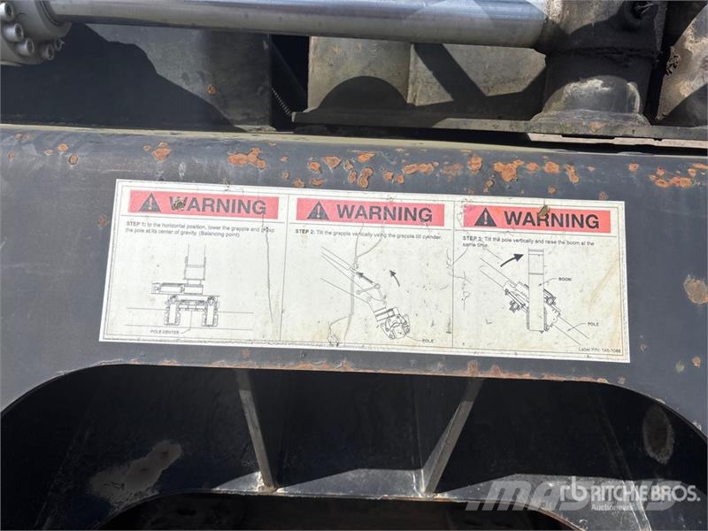 Rotobec 3212ROD 36 in Pole and Pipe Excavator Grapple Grapples