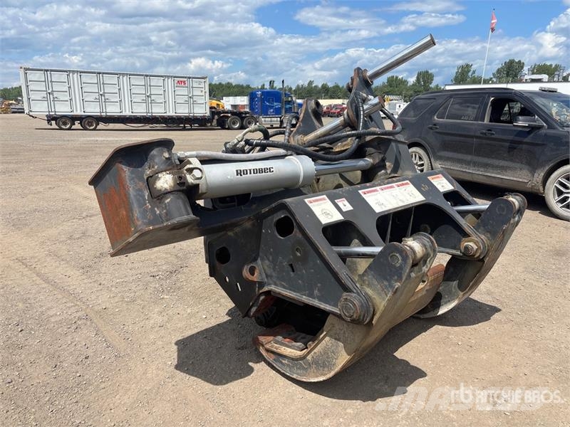 Rotobec 3212ROD 36 in Pole and Pipe Excavator Grapple Grapples