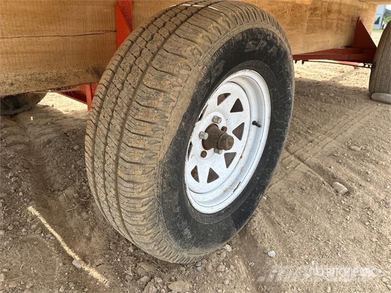  S/A Turntable Bale Wagon مقطورات الحزم