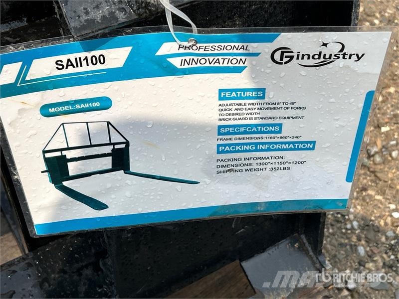  SAII100 48 in Skid Steer Forks Gabeln