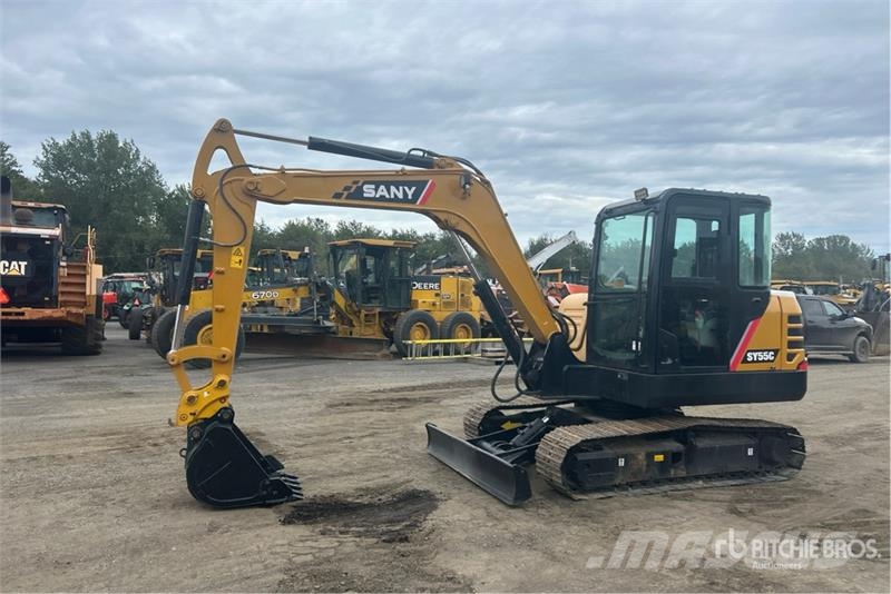 Sany SY55C Mini Excavator Minigravemaskiner