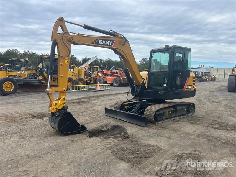 Sany SY55C Mini Excavator Minigravemaskiner