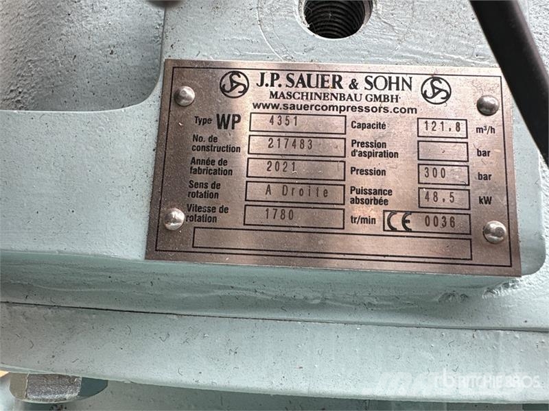 Sauer Compressors Hurricane Series WP4351 Electric Kompresori