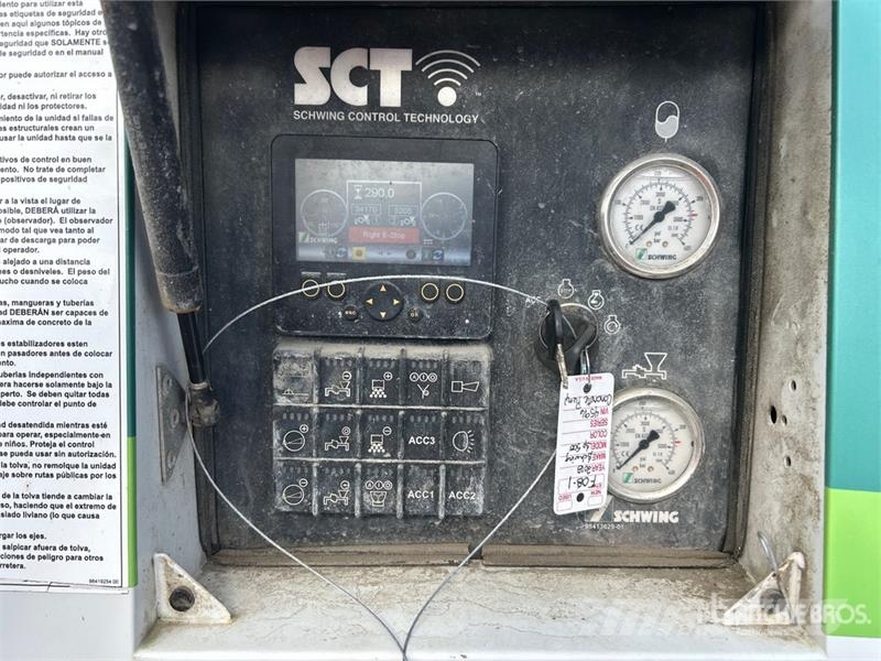 Schwing SP500 Portable S/A Concrete Pump Pompe à béton