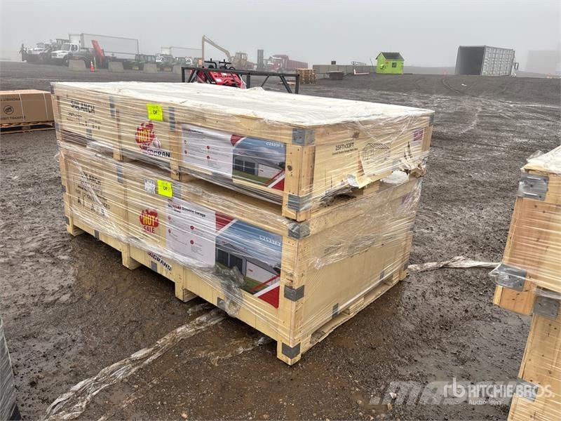SDL2533DGMS Double Garage Metal Shed (Unused) Ocelové rámové budovy