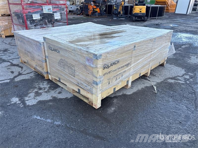  SDL4230TGMS Triple Garage Metal Shed (Unused) Stahlrahmenaufbauten