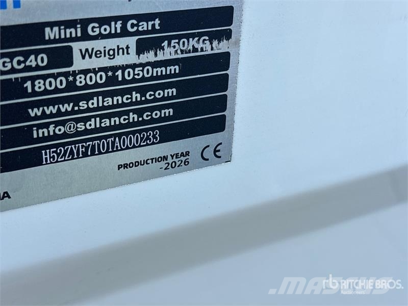 SDLANCH IRGC40 3 TT Electric E-Trike Mini Golf Car Golf vozila
