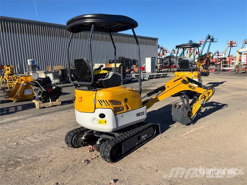 SDLANCH ME20-YELLOW Yanmar Diesel Mini Excavator ( Minikoparki