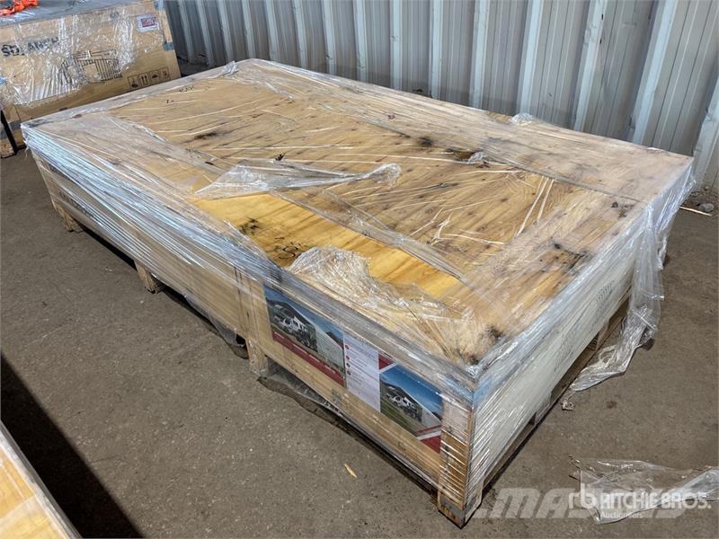 SDLC2030FT 20 ft x 30 ft Enclosed Carport (Unused) Stahlrahmenaufbauten