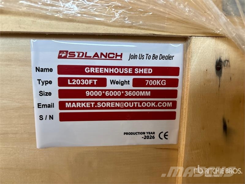  SDLC2030FT 20 ft x 30 ft Enclosed Carport (Unused) Steel frame buildings