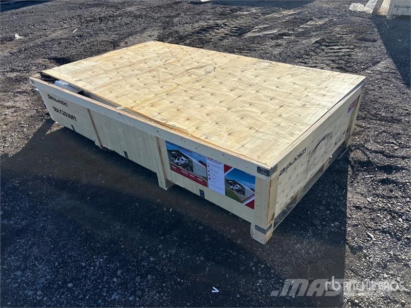  SDLC2030FT 20 ft x 30 ft Enclosed Carport (Unused) Steel frame buildings