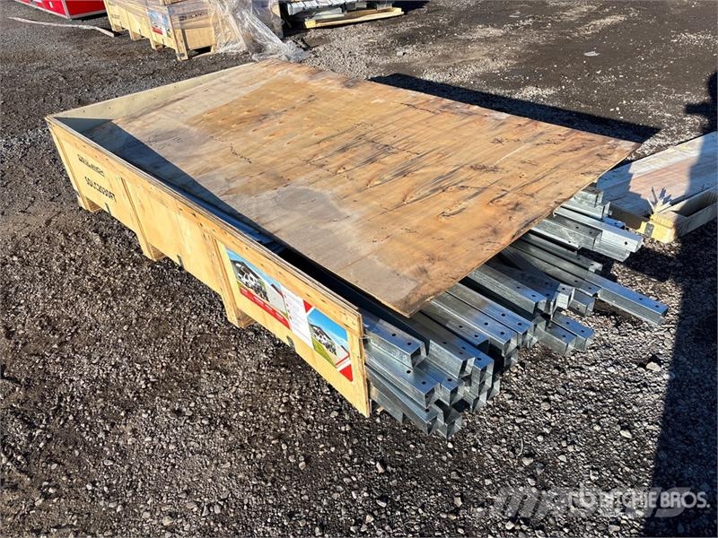 SDLC2030FT 20 ft x 30 ft Enclosed Carport (Unused) Steel frame buildings