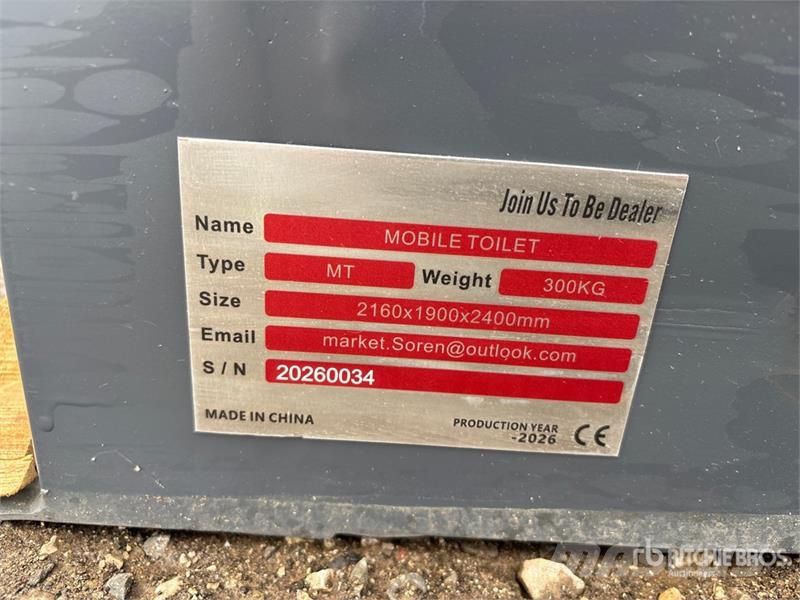 SDLMT Skid-Mounted Portable Toilet (Unused) Drugi deli