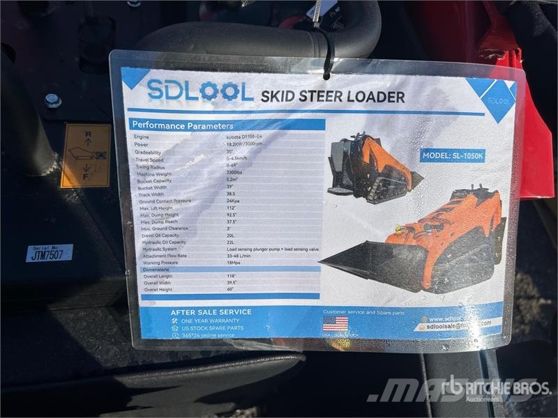  SDLOOL 1050K Compact Track Loader (Unused) لوادر انزلاقية التوجيه