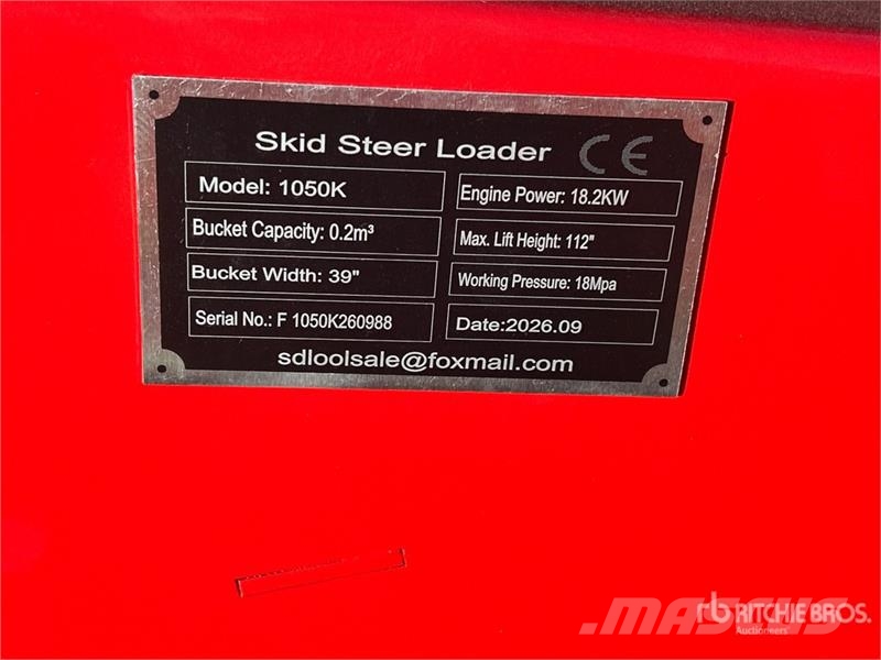 SDLOOL 1050K Mini Compact Track Loader (Unused) Мини товарачи