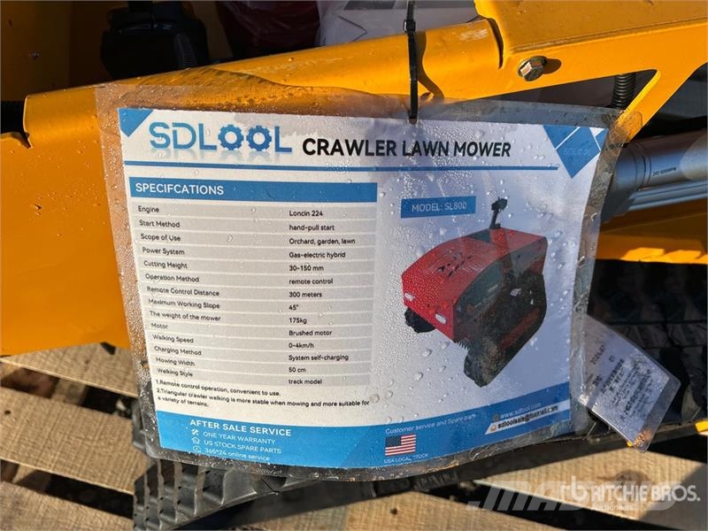  SDLOOL 800 Remote Control Lawn Mower (Unused) ركوب الحشائش