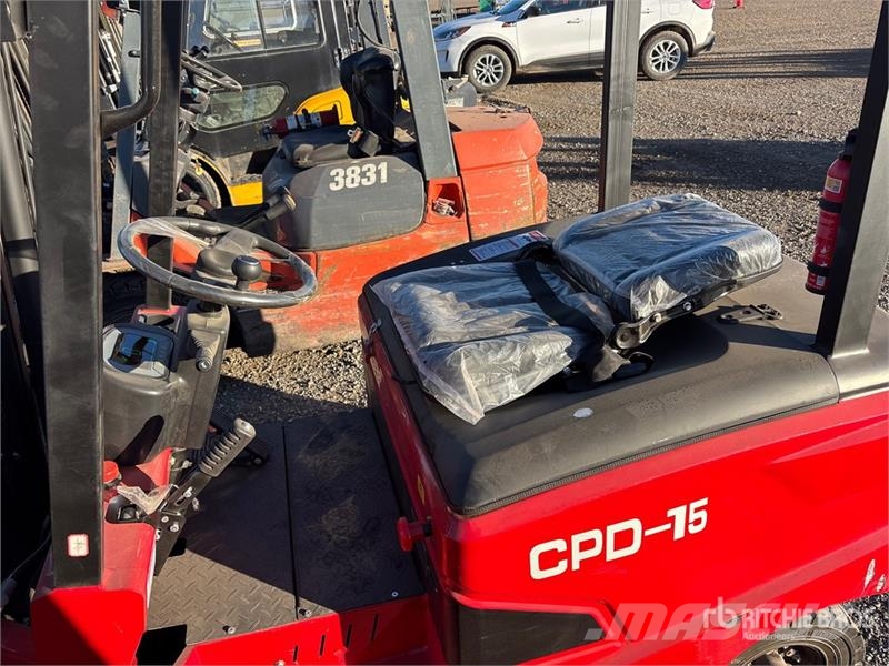 SDLOOL D15 3300 lb Electric Forklift (Unused) 전동 지게차
