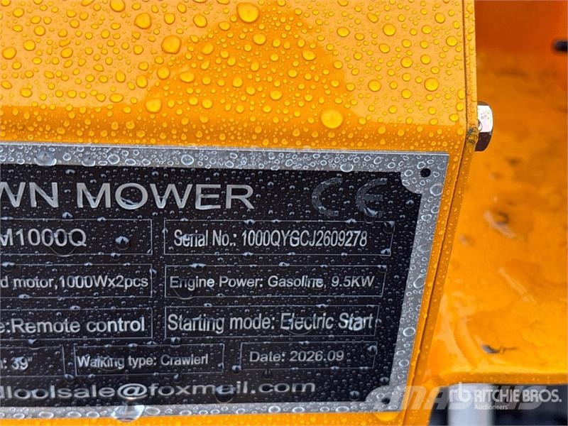  SDLOOL LM1000Q Remote Controlled Tracked Lawn Mowe Самохідні газонокосарки