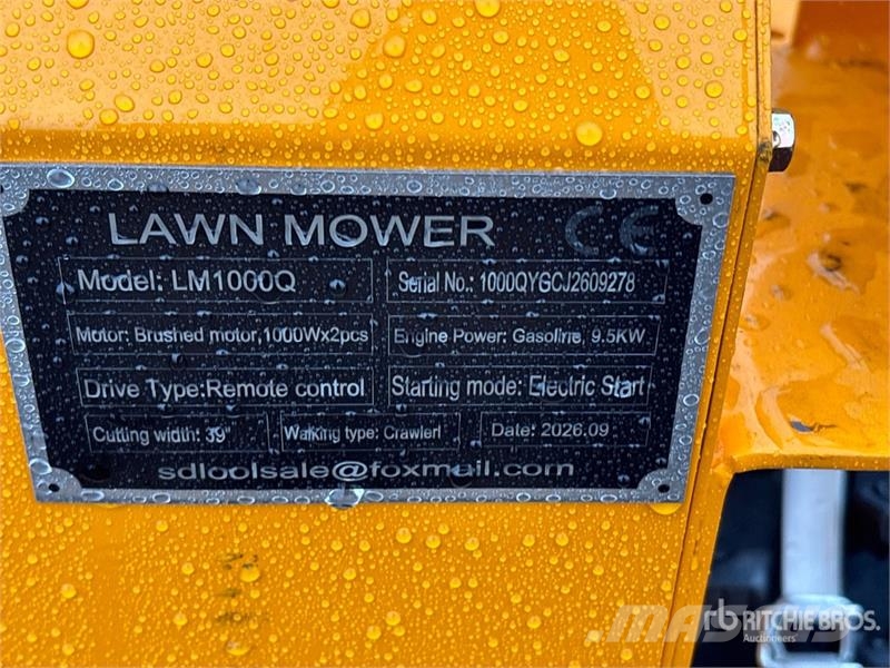  SDLOOL LM1000Q Remote Controlled Tracked Lawn Mowe Самохідні газонокосарки