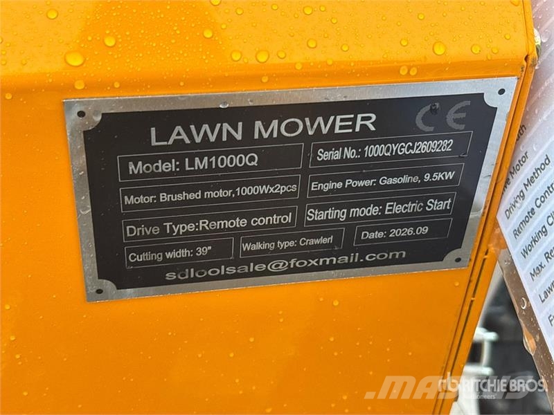  SDLOOL LM1000Q Remote Controlled Tracked Lawn Mowe Самохідні газонокосарки