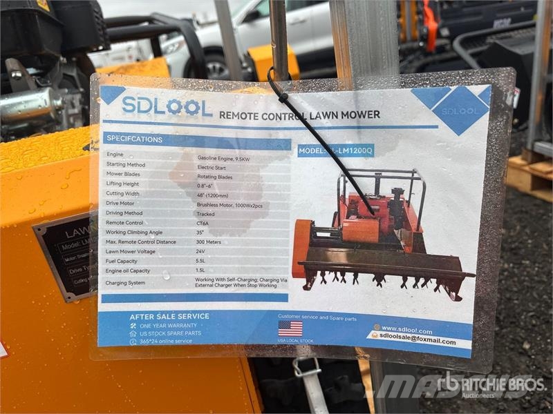  SDLOOL LM1200Q Remote Control Tracked Lawn Mower ( Самохідні газонокосарки