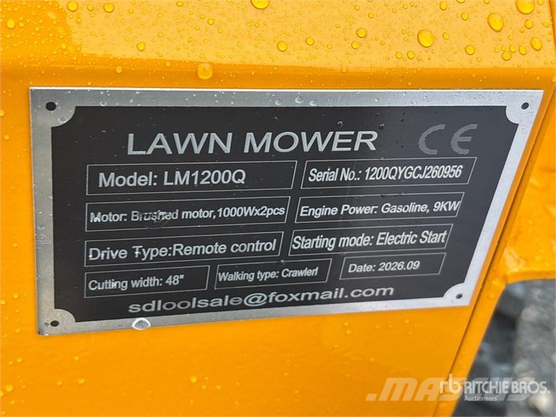  SDLOOL LM1200Q Remote Control Tracked Lawn Mower ( Самохідні газонокосарки