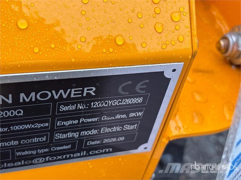  SDLOOL LM1200Q Remote Control Tracked Lawn Mower ( Самохідні газонокосарки
