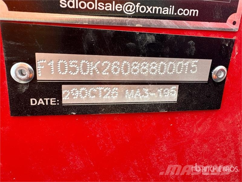SDLOOL SL-1050K Mini Compact Track Loader (Unused) Kompaktlaadurid