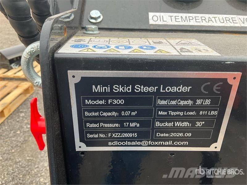  SDLOOL SL-F300 Skid Steer Loader (Unused) لوادر انزلاقية التوجيه