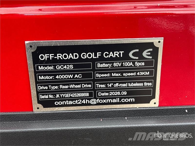  SDLOOL SL-GC42S Electric Off-Road Golf Cart Golf vozila