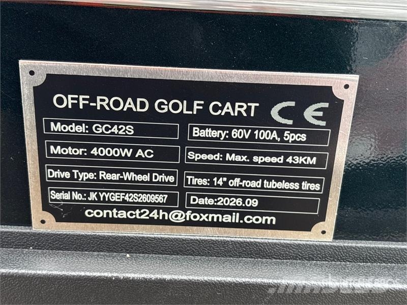  SDLOOL SL-GC42S Electric Off-Road Golf Cart (Unuse Golf vozila