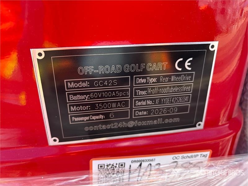  SDLOOL SL-GC42S Electric Off-Road Golf Cart (Unuse Golfkocsik