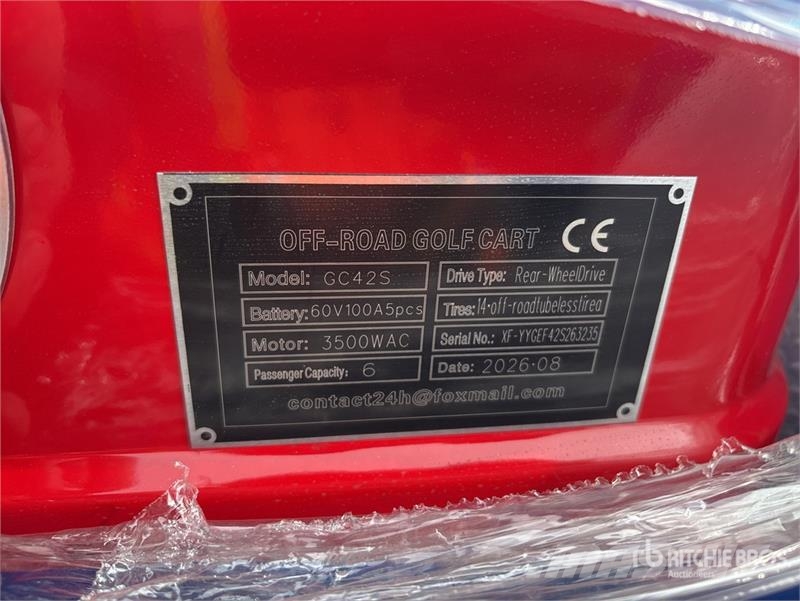 SDLOOL SL-GC42S Electric Off-Road Golf Cart (Unuse 高爾夫球車