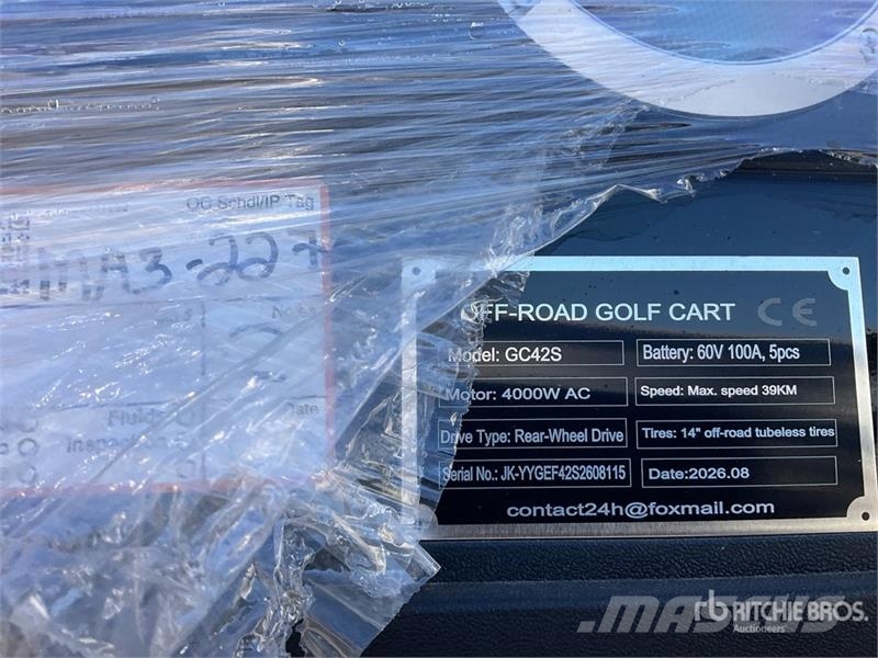  SDLOOL SL-GC42S Electric Off-Road Golf Cart (Unuse Masinute Golf