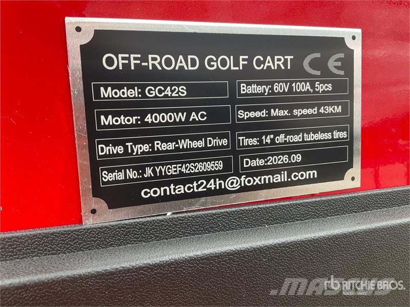 SDLOOL SL-GC42S Electric Off-Road Golf Cart Golf arabalari