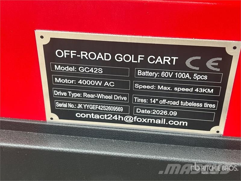 SDLOOL SL-GC42S Electric Off-Road Golf Cart Vozila za golf