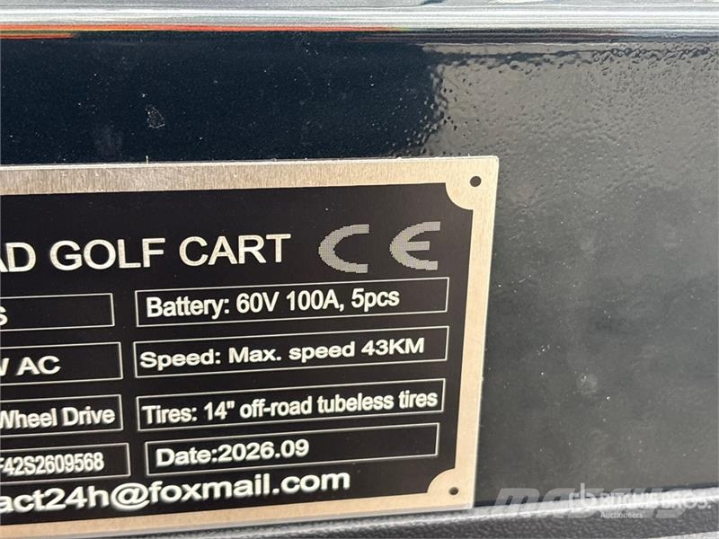 SDLOOL SL-GC42S Electric Off-Road Golf Cart (Unuse Golf vozila