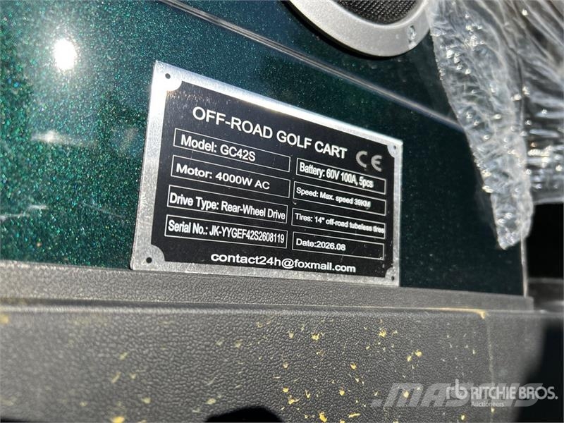  SDLOOL SL-GC42S Electric Off-Road Golf Cart (Unuse Masinute Golf