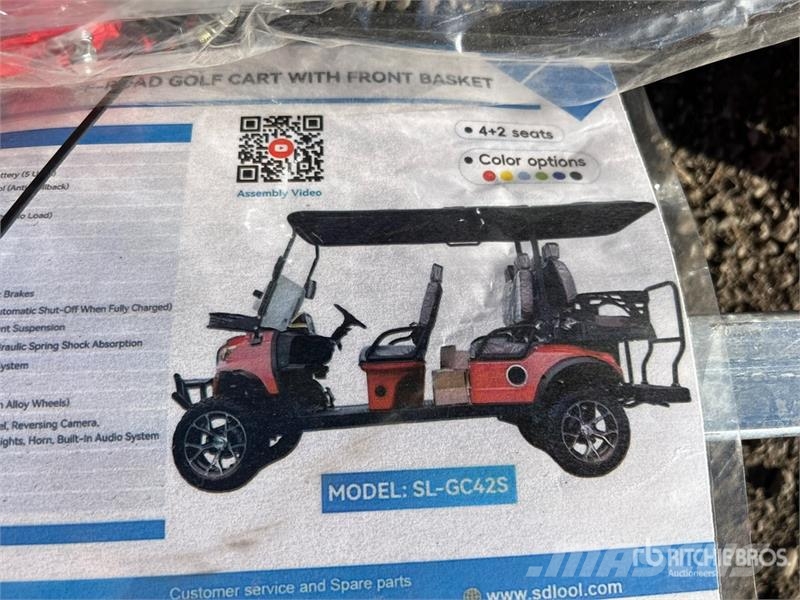  SDLOOL SL-GC42S Electric Off-Road Golf Cart (Unuse عربات الجولف