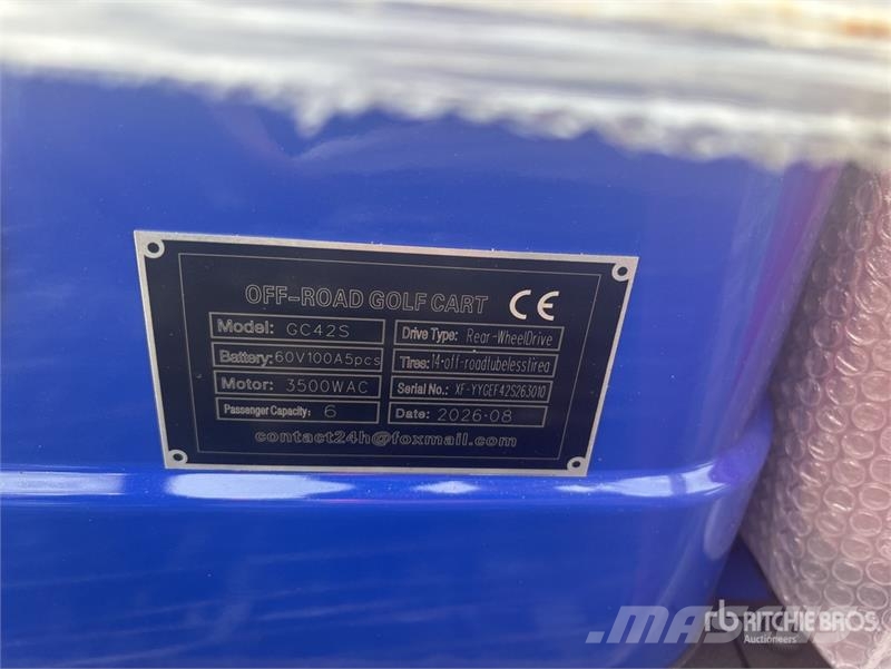 SDLOOL SL-GC42S Electric Off-Road Golf Cart (Unuse 골프 카트