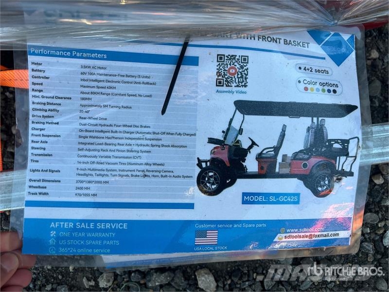 SDLOOL SL-GC42S Off-Road Golf Cart Гольф-кары