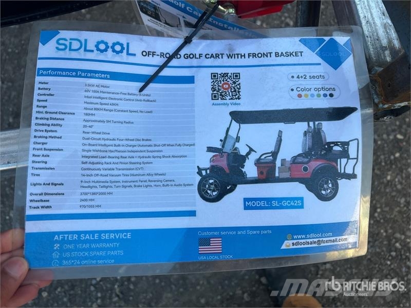 SDLOOL SL-GC42S Off-Road Golf Cart Гольф-кары
