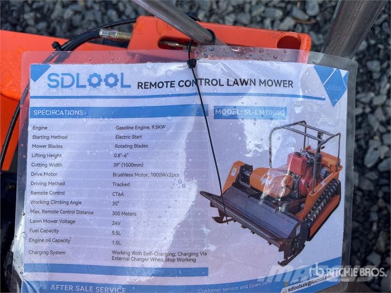 SDLOOL SL-LM1000Q Remote Control Lawn Mower (Unuse Самохідні газонокосарки