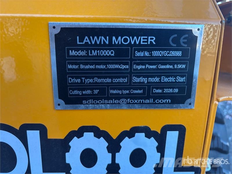 SDLOOL SL-LM1000Q Remote Control Lawn Mower (Unuse Åkgräsklippare