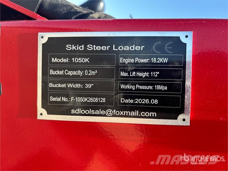 SDLOOL SL-V1000 Mini Compact Track Loader (Unused) Skid steer loderler