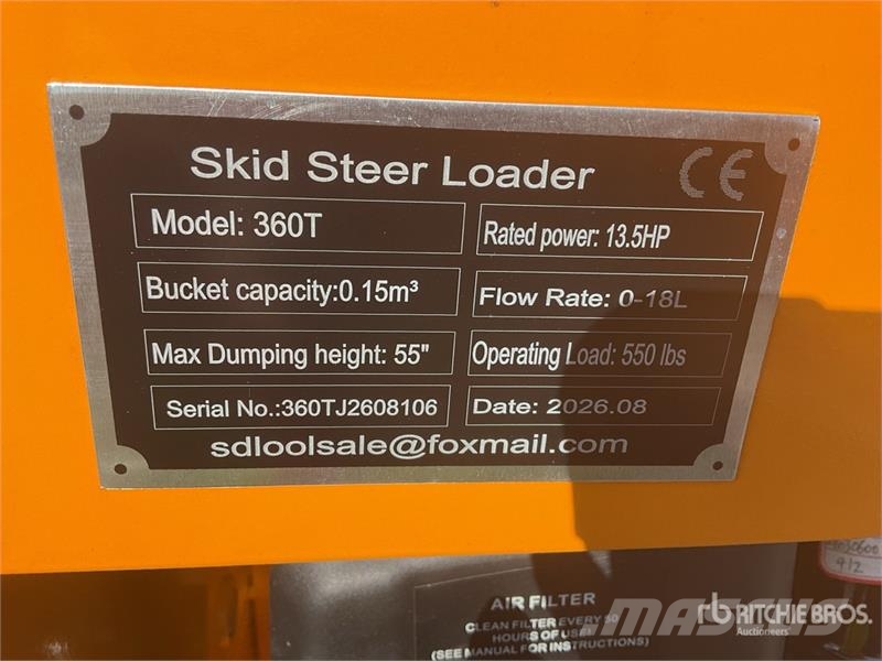  SDLOOL SL360T Skid steer mini utovarivači