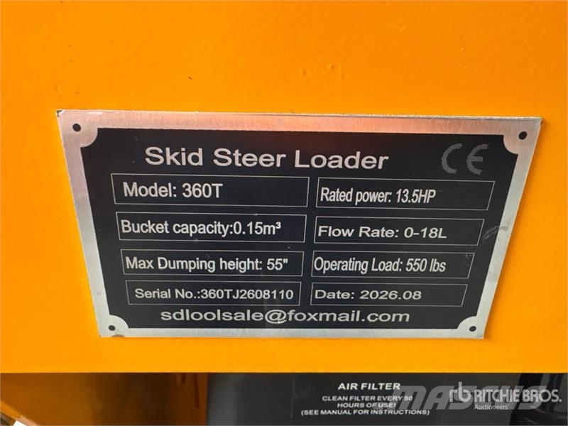  SDLOOL SL360T لوادر انزلاقية التوجيه