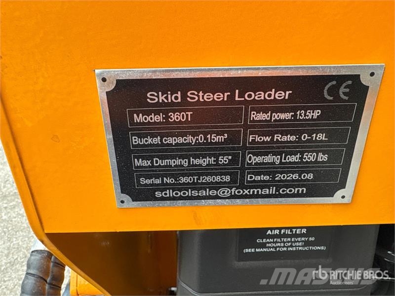  SDLOOL SL360T لوادر انزلاقية التوجيه